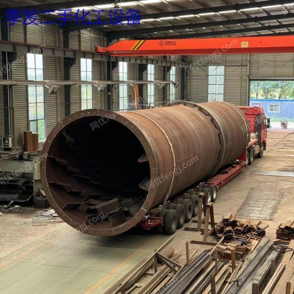 二手碳渣滚筒烘干机 河沙矿石全自动烘干设备 传导式加热 二手烘干机转让