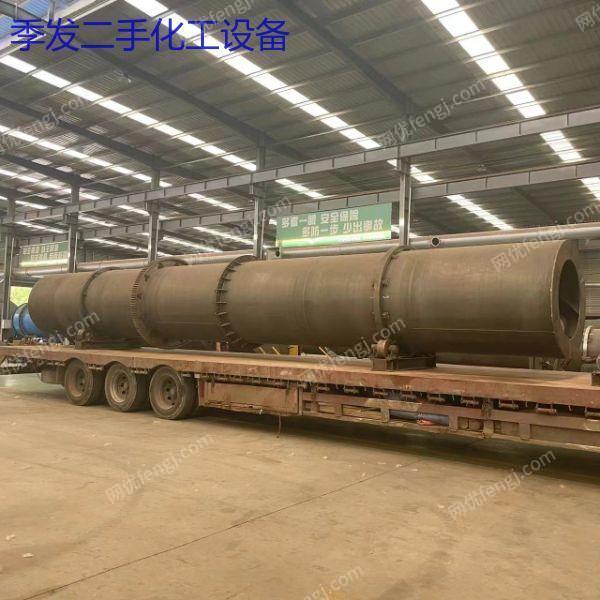 二手沙子滚筒烘干机 焦炭污泥内热式烘干矿渣干燥设备 传导式加热 二手烘干机转让