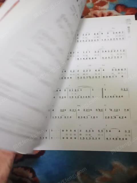 二手手卷钢琴附赠一本钢琴教程书和一本...