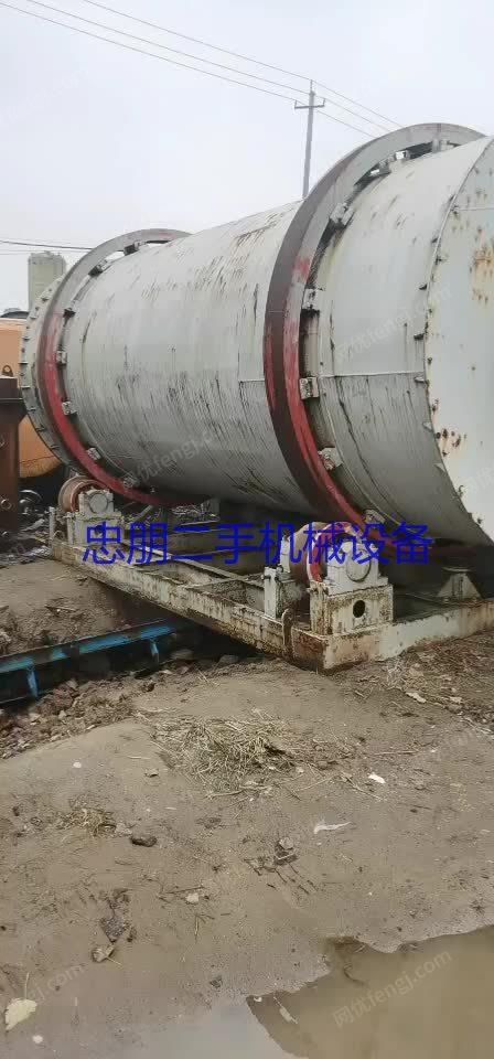 长期转让全套配置三回程滚筒烘干机  ...